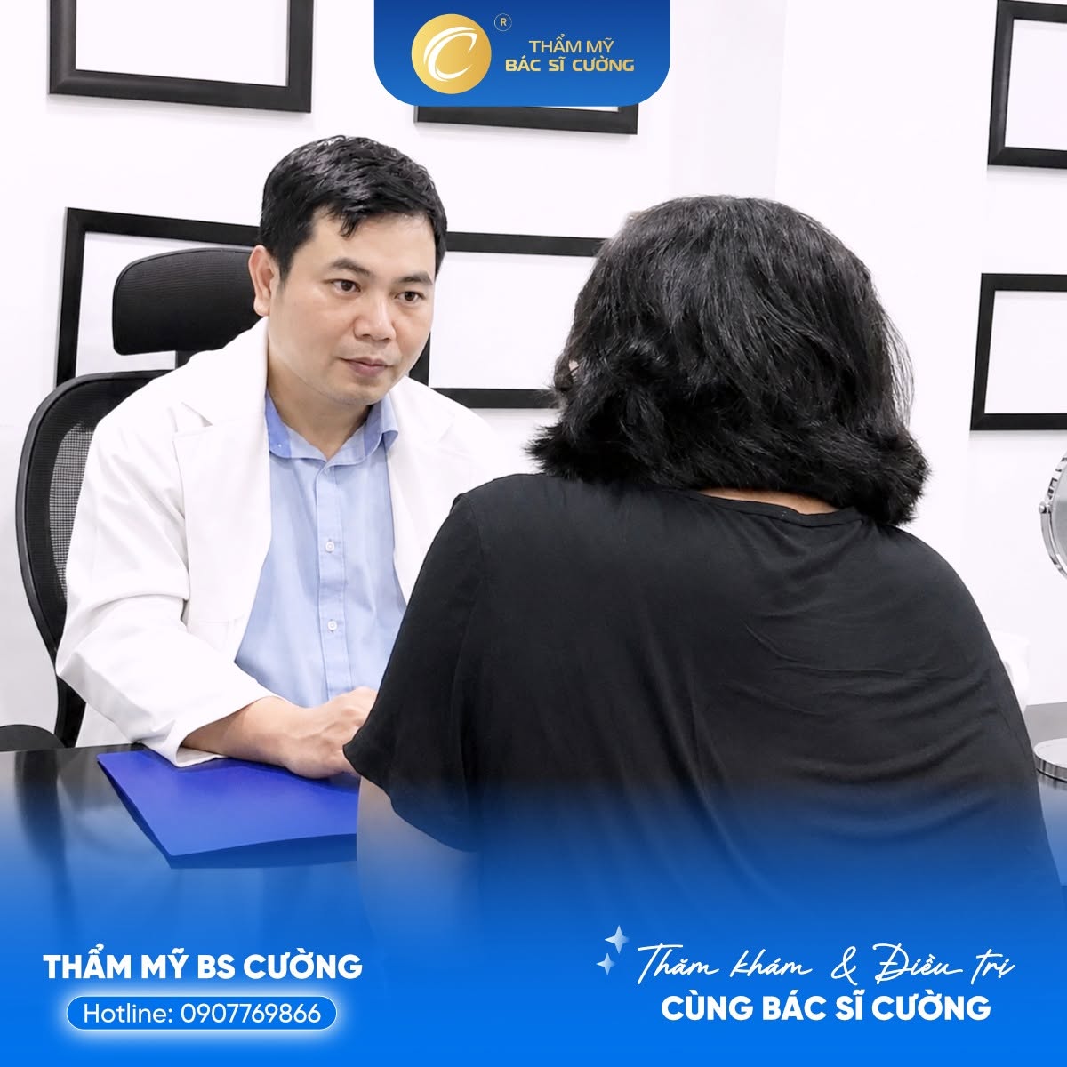 Thăm khám cùng BS Cường - BS Đại Học Y Dược