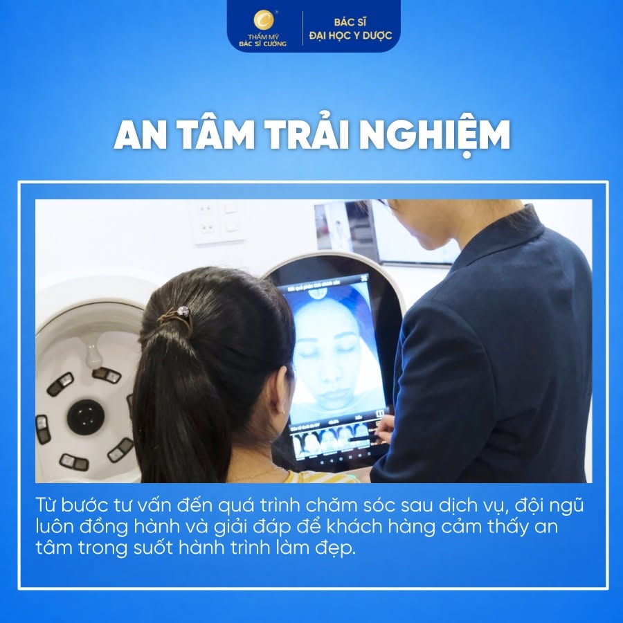 An tâm trải nghiệm nâng mũi Trung Hoa tại Thẩm mỹ BS Cường